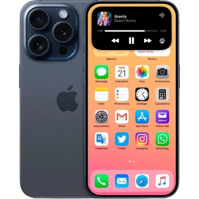 Apple iPhone 15 Pro · Синий · 256 ГБ · SIM